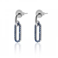 Orecchini Unoaerre Donna Luxury in Argento Zircone 722YOK6888006-6065 - 722YOK6888006-6065